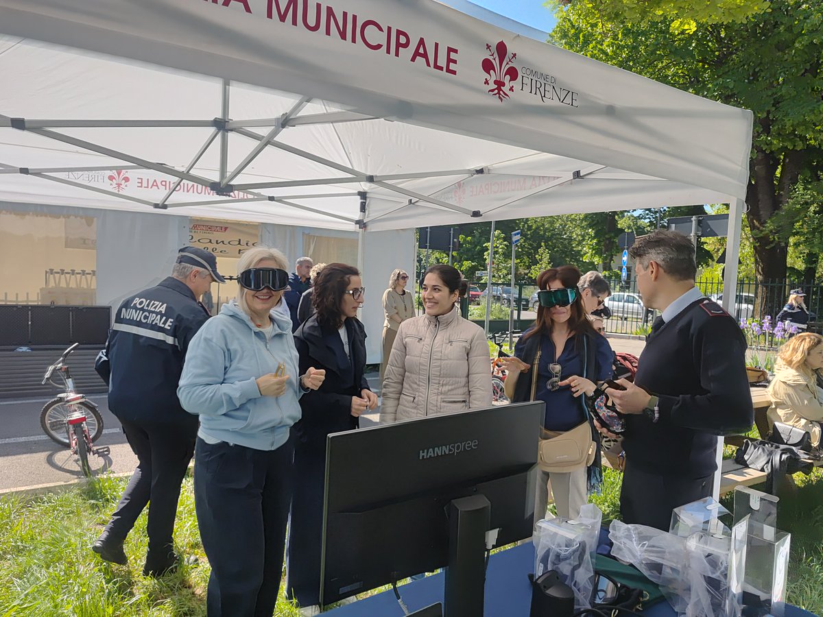 SAFETeen_eu's tweet photo. The #SAFETeen Consortium visited Vigilandia Road Safety Education Center in Florence, learning from Municipal Police about lifelong road safety education,from newborns & parents to adults. Live demos & school programs offered great insights for safer communities. #RoadSafety https://t.co/tONu7eYmZB