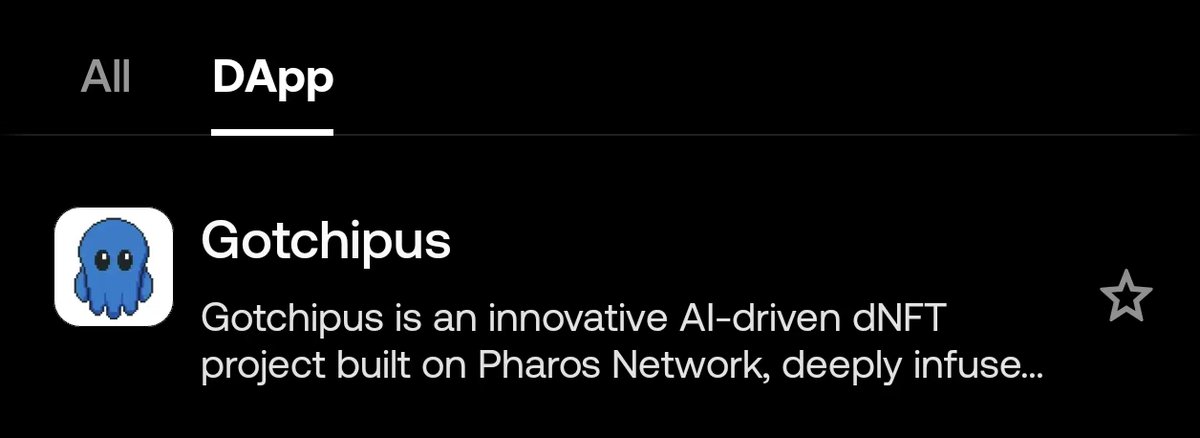 gotchipus's tweet image. GOTCHIPUS IS NOW LISTED ON @OKX @wallet DAPP! 🚀

The Gotchi Army just landed on one of the biggest stages in crypto.

✅ Official #OKX Wallet integration — LIVE

What does this mean for YOU?

⚡️ Easier access. More visibility. Bigger momentum.

#NFTs #NFT #dNFT #Pharos