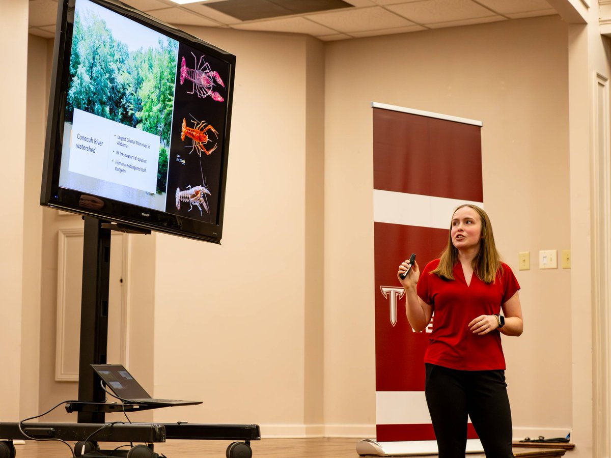 TROYUnews's tweet photo. Last week, Troy University’s Trojan Research Week showcased a wide range of student and faculty research from all across campus. 

#AllWaysReal #AlwaysTROY #TroyUniversity https://t.co/wfbYxUsAfJ