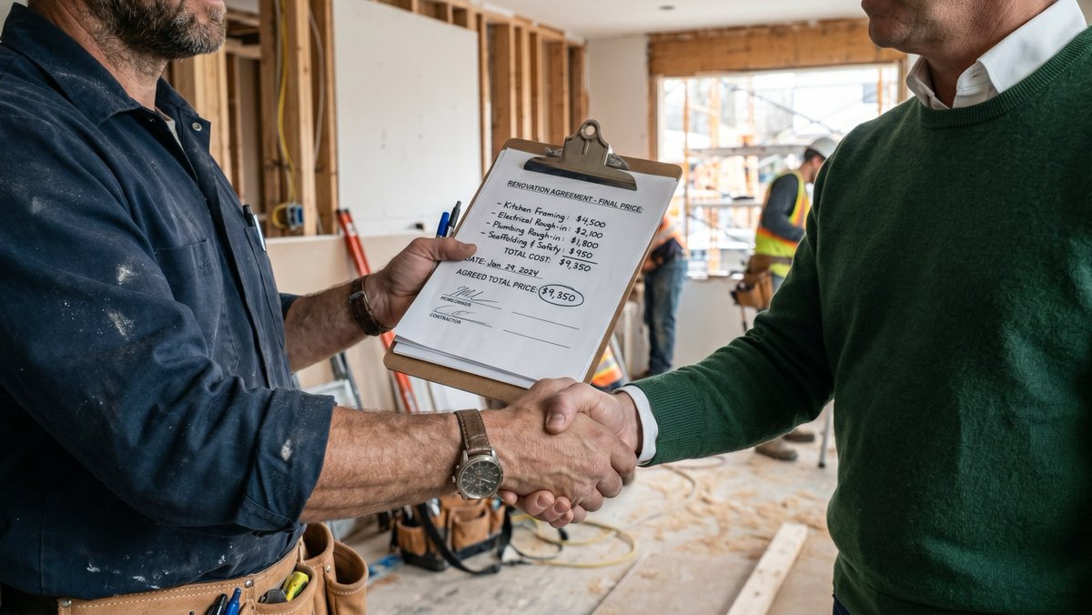 ProjectPretzel's tweet image. Homeowners
Want to see what is getting done and know your money matches the work.
Contractors
Want all your projects in one place with your team aligned.

-Less confusion
-Less wasted time
-Better results

Check out  Project Pretzel. 
#renovations