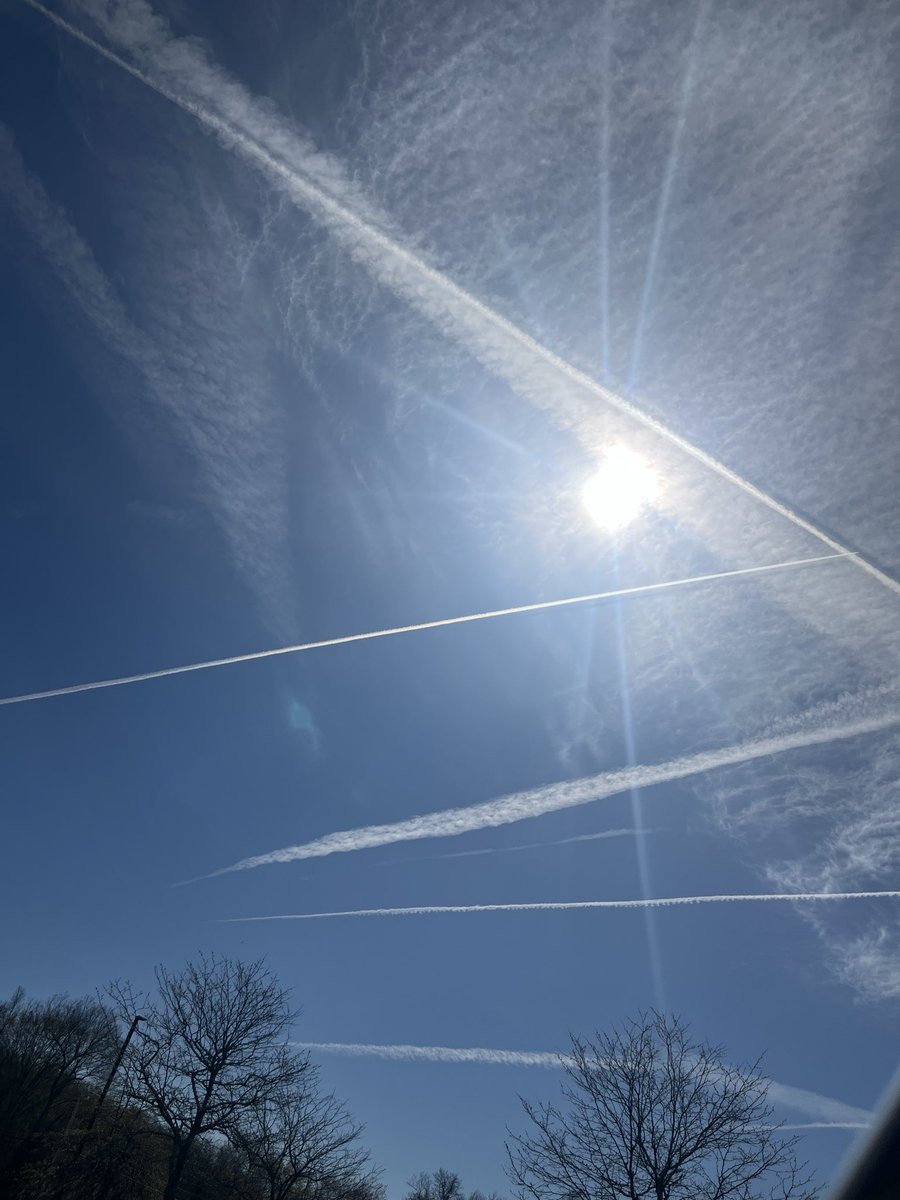 ShibaAkitaWolf's tweet image. Speaking of engineered climate change … what can we do about this spraying chemicals in the air. I know you’re EPA website denies it’d but our eyes don’t deceive us.  And no it’s not a contrail .. paleeze. #climatechange @RepTimBurchett