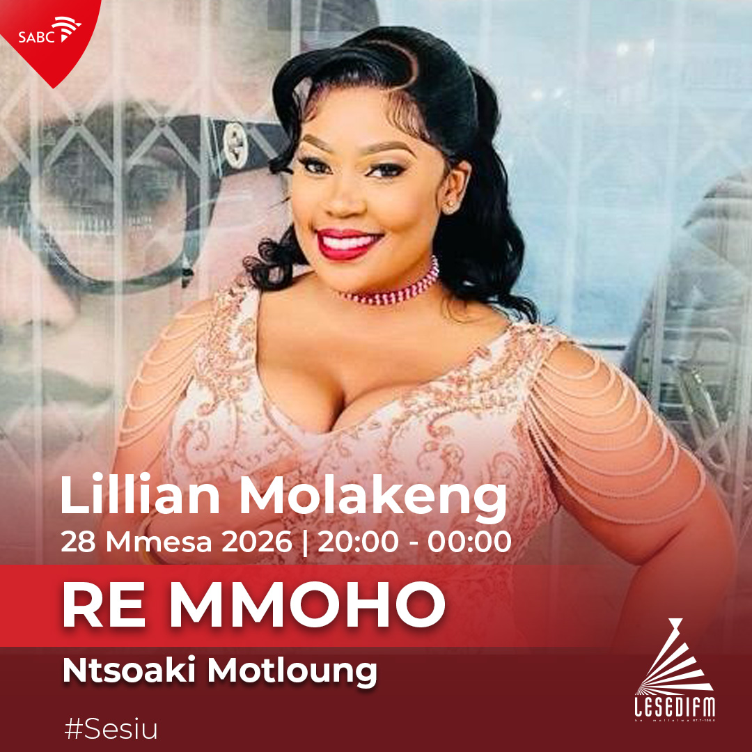 LesediFM's tweet photo. #ReMmoho le Ntsoaki Motloung.
π€Re bua le Lillian Molakeng ho #Sesiu.
π: 086 000 3084
π²: 079 758 5066
π: https://t.co/SdWJ7CZihK https://t.co/EPwNWEojWw