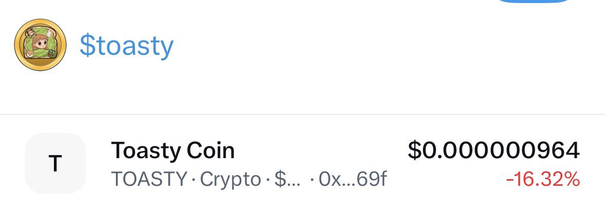 Toasty Coin 🍞 - $TOASTY tweet media