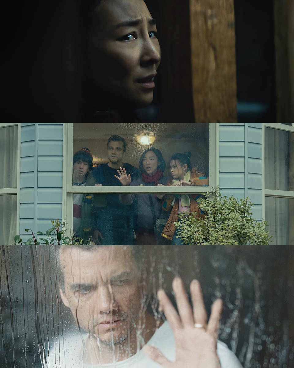 netflix's tweet image. Greta Lee and Wagner Moura star in THE LAST HOUSE. Directed by Louis Leterrier.

A family suddenly sealed inside their home with no way out must work together to survive against dwindling resources and the mysterious, looming threat keeping them trapped.

Premiering August 7.