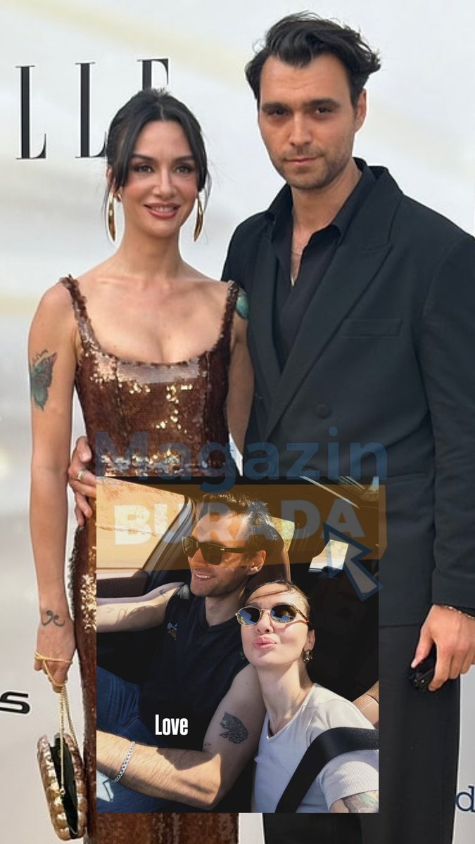 Birce Akalay ve Hakan Kurtaş'tan 'aşk' pozu!
