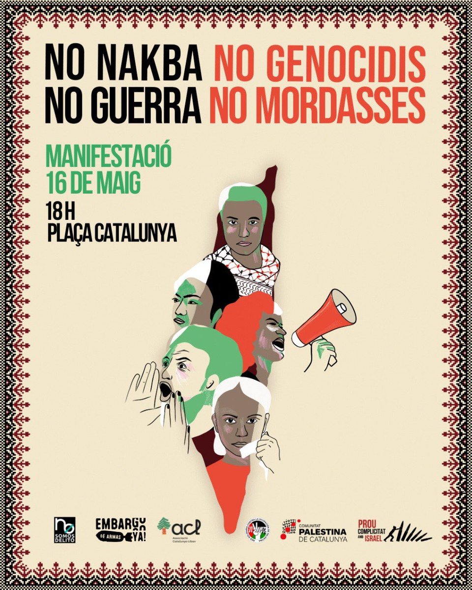 el Garraf amb Palestina 𓂆 🇵🇸 tweet media