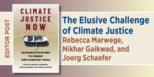 ColumbiaUP's tweet image. What does “climate justice” really mean—and why is it so hard to achieve? In this post, the coeditors of CLIMATE JUSTICE NOW explore the ethical, political, and social complexities of the climate crisis. buff.ly/Yv3OOfc @nikhargaikwad #ClimateJustice #ClimateChange