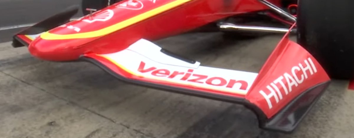 Hickey93's tweet image. My overly-nerdy observation so far is - been fun to look at the footage from the pits to see the different front wing aero attachments that teams are running / not running

#INDYCAR #INDY500