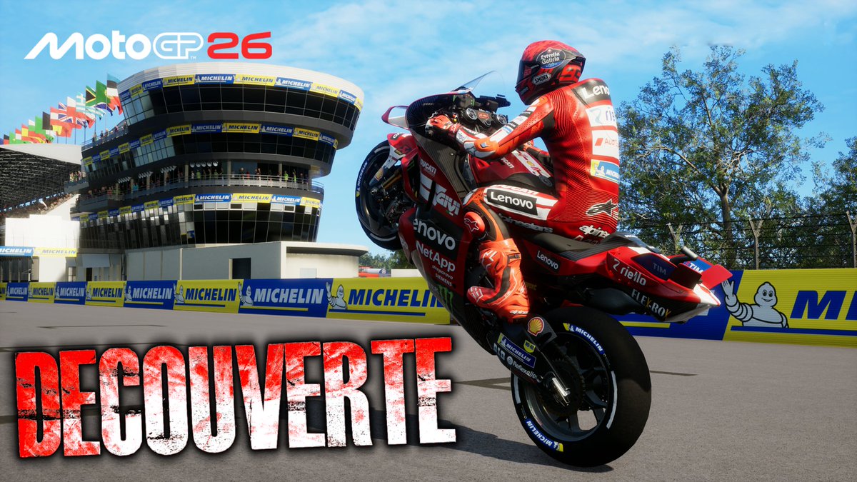 On découvre MotoGP 26 
Qui sort demain officiellement :

youtu.be/jalZTd96maU