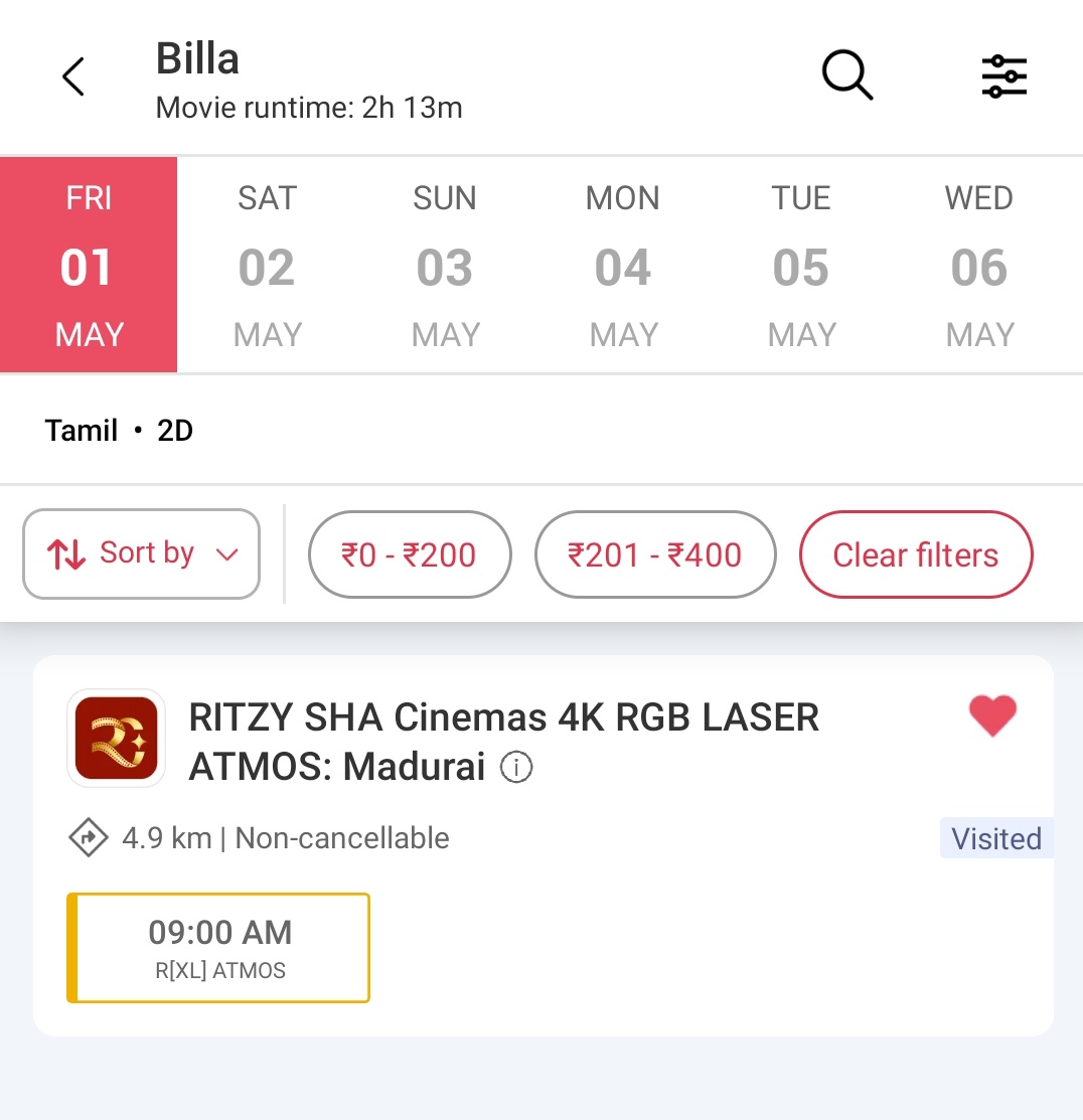 AjithMania's tweet photo. The movie #Billa has been re-released almost five times and fills up quickly every time it’s screened on his birthday, especially in Thala @Akracingoffl Fort Madurai.

#AjithKumar https://t.co/kUELSLx1UA