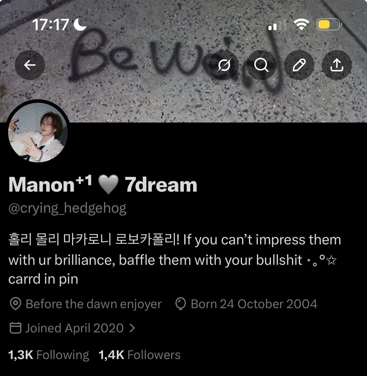 Manon⁺¹ 🩶 7dream tweet media