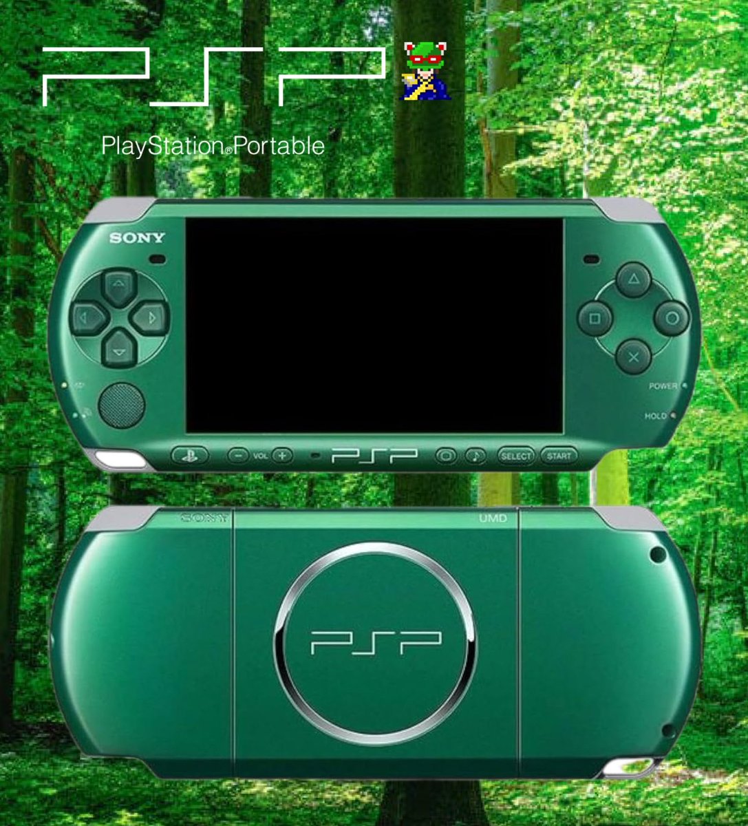 ColonelFalcon's tweet image. Mean Green! 💚💚💚

#gaming #PSP