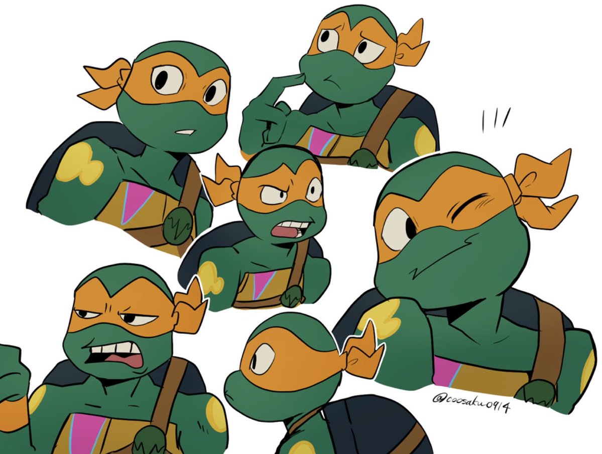 coosaku0914's tweet image. rot マイキー練習
#rottmnt #tmnt