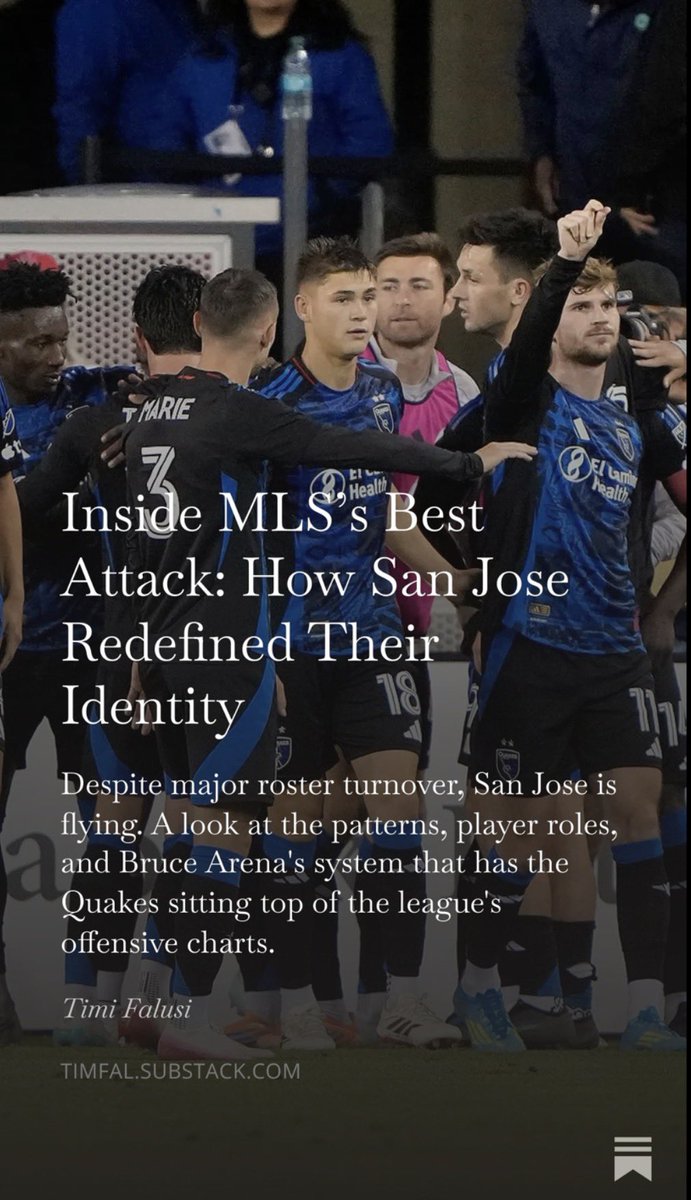 BehindTheFal's tweet photo. Most goals, most xG, and the most successful crosses in MLS. The Quakes are flying, and Bruce Arena has found the perfect system for this roster. My breakdown on the data and tactics behind the surge

Full story here: https://t.co/PJc3QJDqlD https://t.co/pAL0iAmoLv