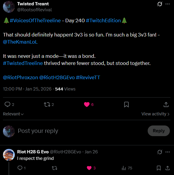 Twisted Treant tweet media