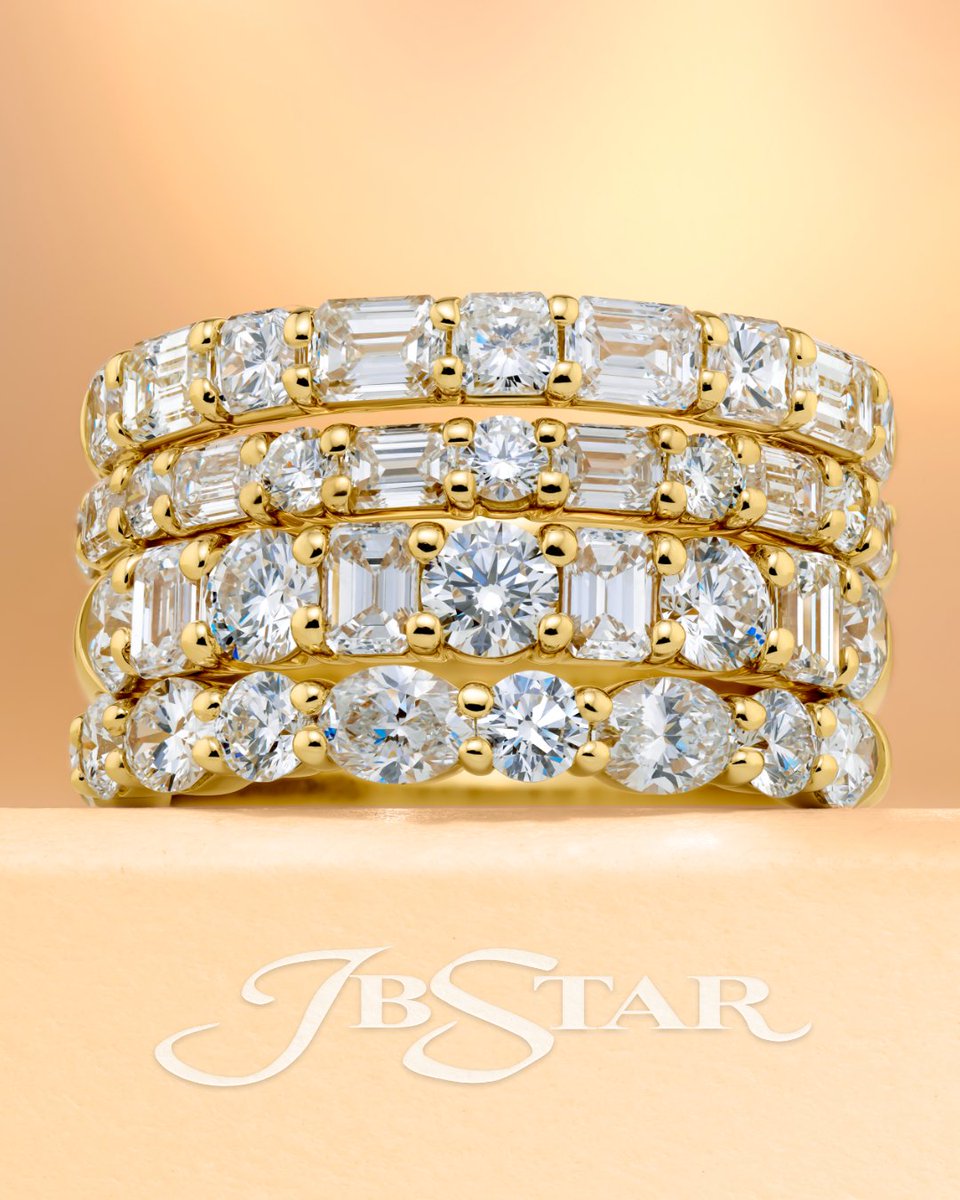 Warm up your jewelry box with all-natural JB Star diamonds and 18K yellow gold! (Style 2645-049, 5571-052, 5930-023, 3240-093)
.
.
.
#jbstar #jewelsbystar #highendjewelry #naturaldiamonds #aprilbirthstone