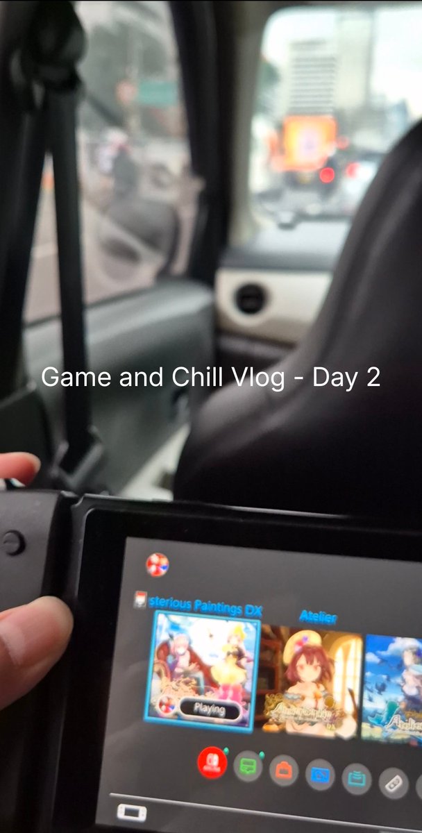 tp_wkwkland's tweet image. Gaming Vlog - 2

Playing Lydie&amp;amp;Suelle while stuck in traffic
Main Lydie&amp;amp;Suelle ketika terjebak macet

#gaming #atelier