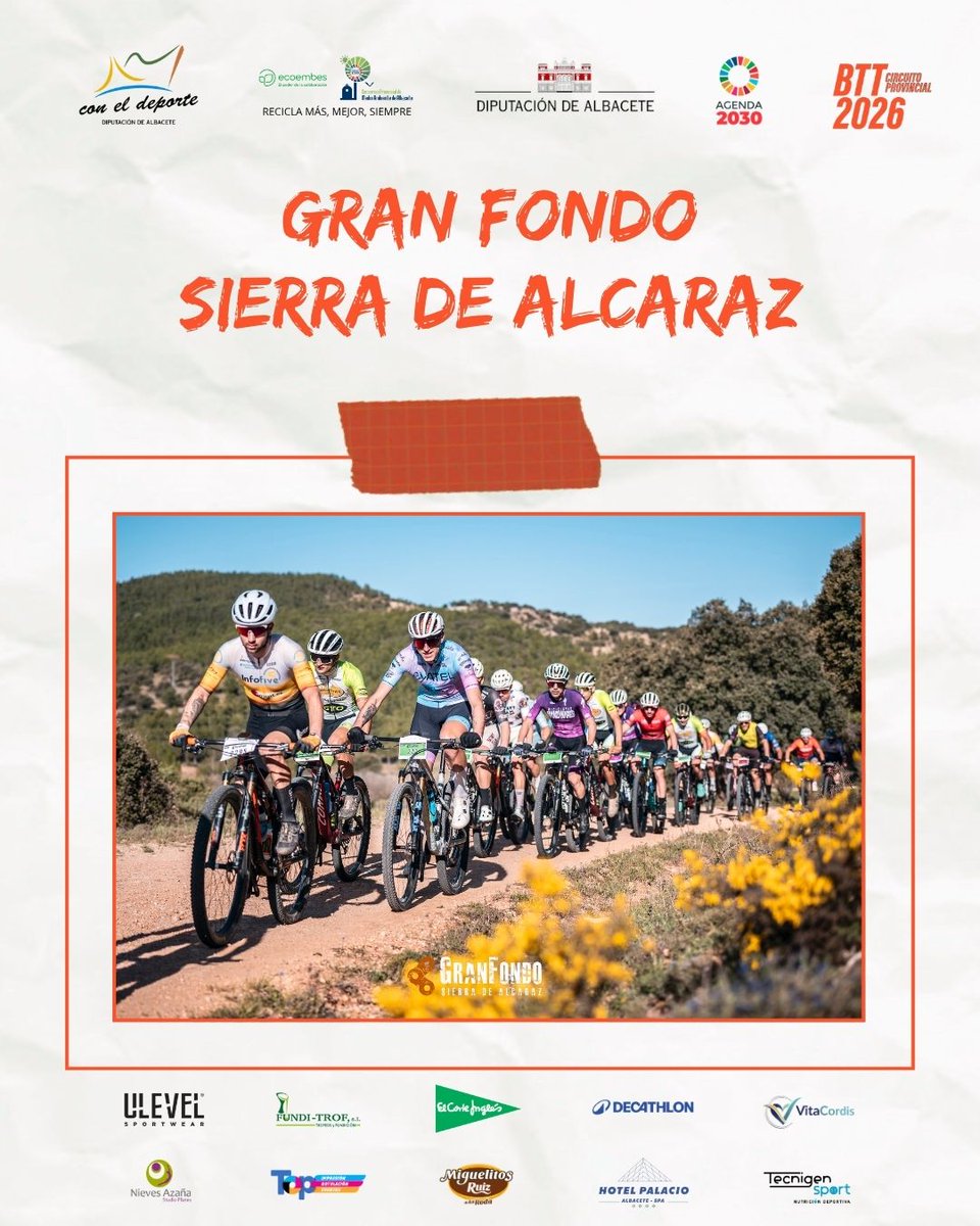 DipualbaDeporte's tweet image. 🚩 #BTT | Ya están subidas a la web las imágenes de la Gran Fondo Sierra de #Alcaraz, 8ª cita de la temporada en el XIX Circuito Provincial de BTT.
  
📷 ¡Las fotos, álbumes de BTT y Gravel! 👇 
flickr.com/photos/1612825… 

#circuitobtt #Albacete #ciclismo