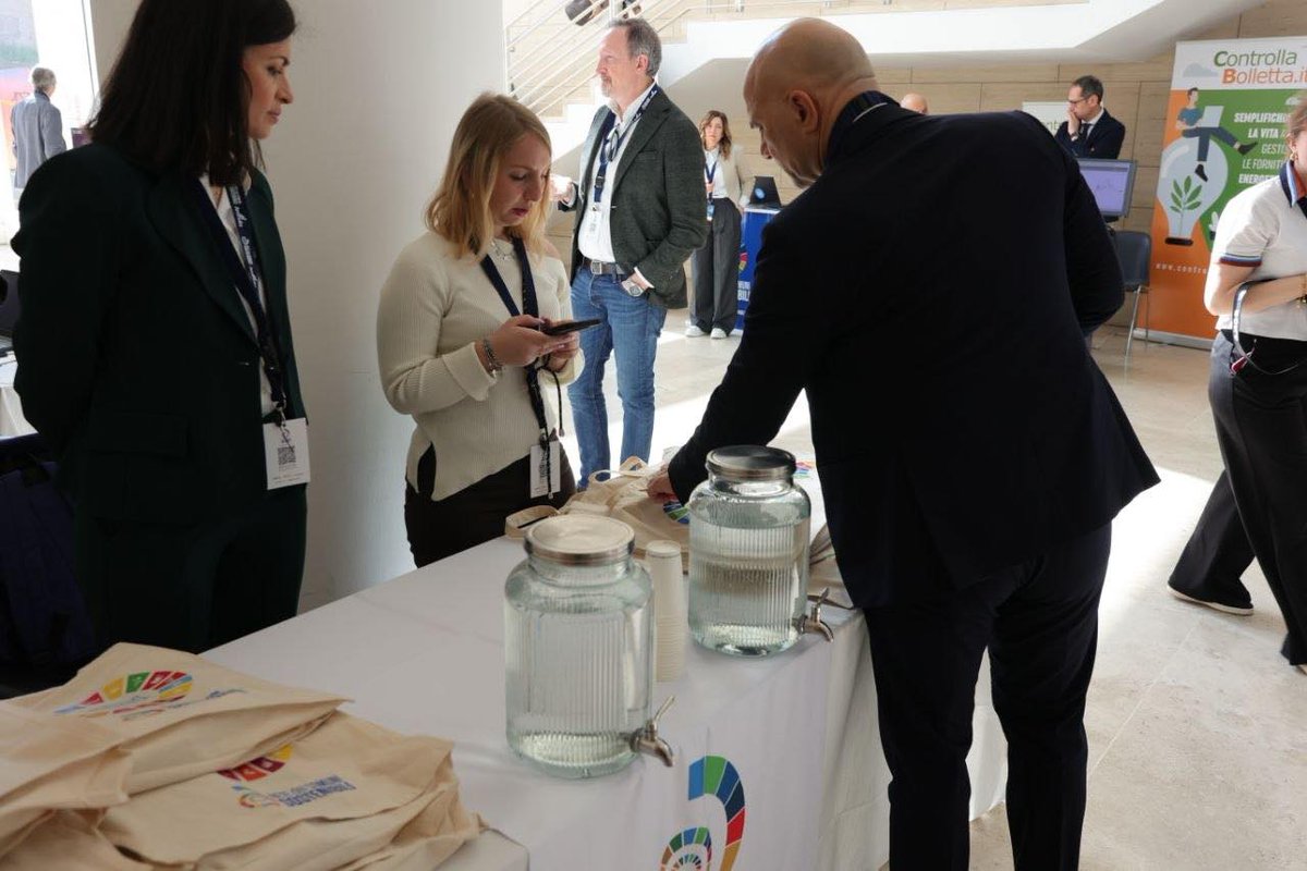 DomeMarketplace's tweet photo. 🇮🇹 At the Rete dei Comuni Sostenibili 2026 Assembly in Rome, @TeamDevTech presented #DOMEMarketplace to Italian municipalities and public administrations, driving sustainability and digital transformation.
Explore EU-compliant Cloud, Edge &amp; AI services:
👉 https://t.co/q72q6sn6ht https://t.co/gkI9tmQsSK