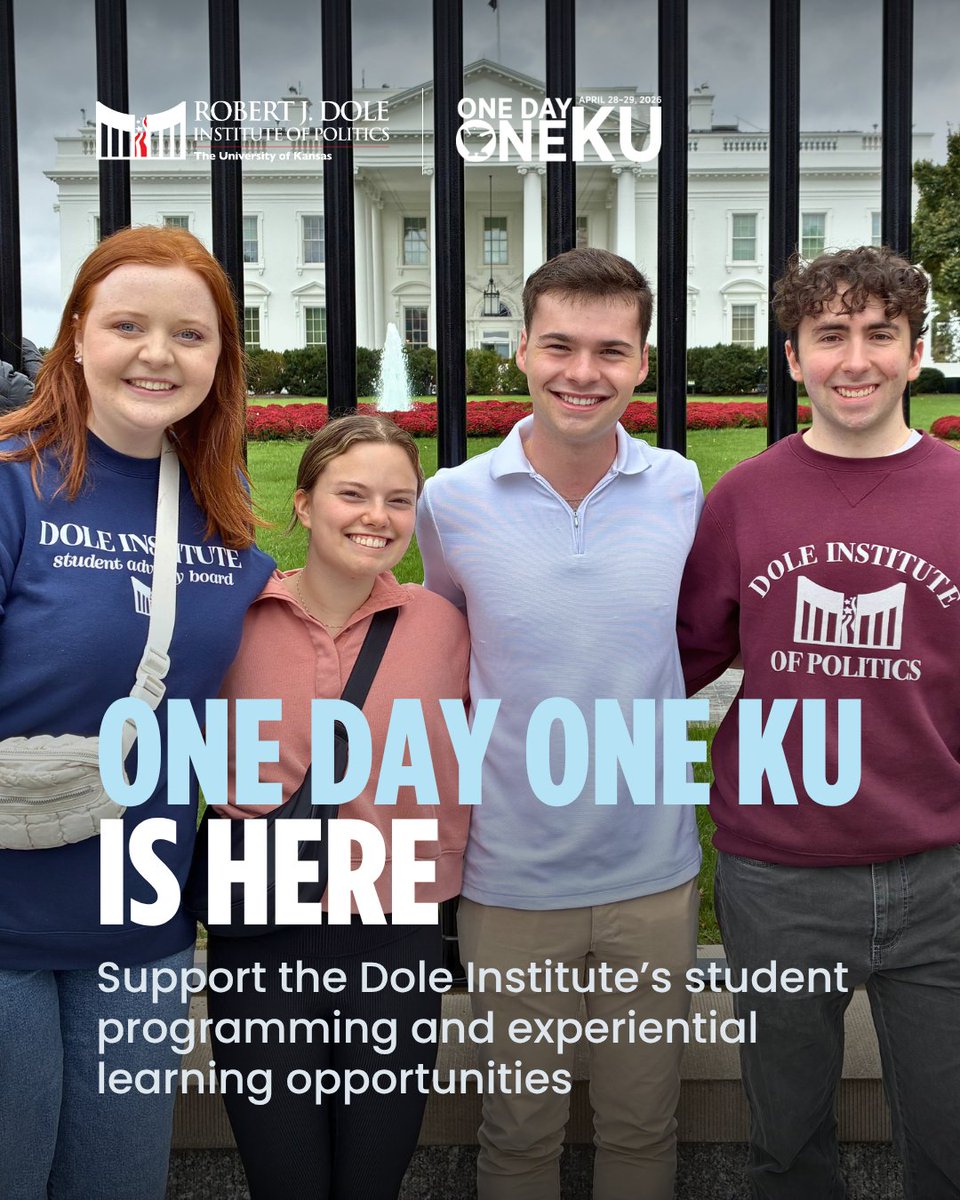 Dole Institute of Politics tweet media