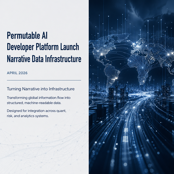 UKFinTechCo's tweet photo. UK fintech @PermutableAI launches Developer Platform to turn #narrativedata into the next layer of #financialinfrastructure
https://t.co/Bzt5N7OPfZ #ukfintech #fintechuk #fintech #fintechnews #finance #financialtechnology #technology #tech #technews #data #frastructure https://t.co/1zBJHN1JWu
