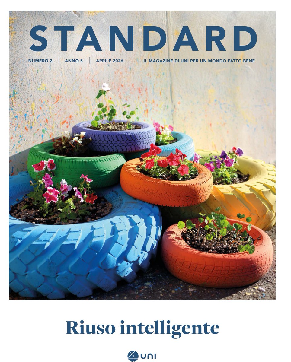 normeUNI's tweet image. Disponibile il nuovo numero della rivista #STANDARD, il nostro #magazine per #UnMondoFattobene Sfoglia liberamente la rivista qui tinyurl.com/ytd3z55u #aprile #riusointelligente @CIGnorme @CTInorme @ACCREDIA @fincoweb @ConfindustriaCn @Per_Industriali @Confcommercio