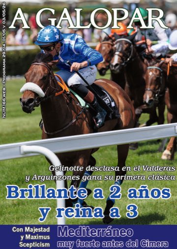 AgaloparTurf's tweet photo. 📍El Valderas corona a Gelinotte y a Arguinzones
📍Mediterráneo, favorita del Cimera con Majestad y Máximum Scepticism 
📍War Of Dance prepara su tercer Gran Premio de Madrid
📍Arranca una nueva generación de dos años con más de 160 potros 
👉🏽¡Dale!: https://t.co/Bkb0kzlhlf https://t.co/YETd3QF20s