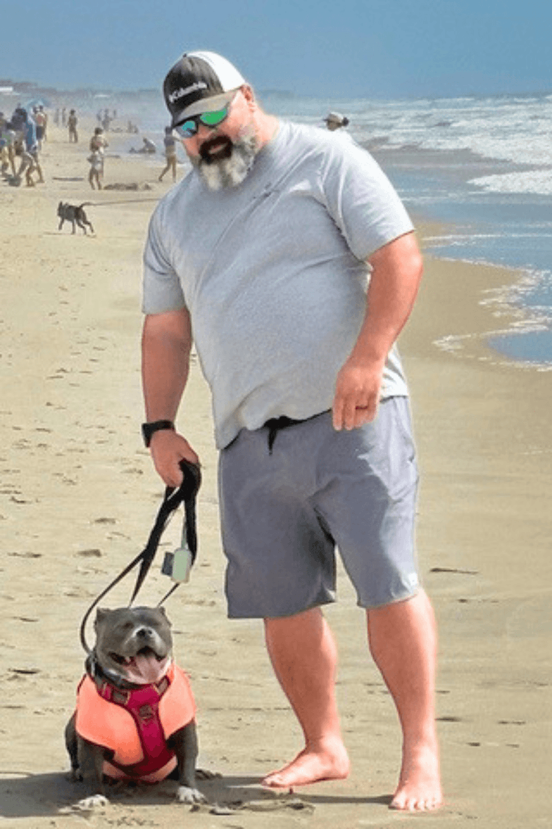 PetsforPatriots's tweet photo. You know the song, "You can't always get what you want, but sometimes you get what you need."

John deployed twice to Iraq during his service in the Marines. Years later, after the loss of his previous pups, this Devil Dog decided to save another four-legged soul.

In Nugget (aptly named), he got a little velvet hippo, a dog whose affections and demands for cuddling sometimes outpace John's desire for them.

And he wouldn't have it any other way. 

Thank you @furkidsinc for helping us make this tale possible: https://t.co/d6uNB6ryjl