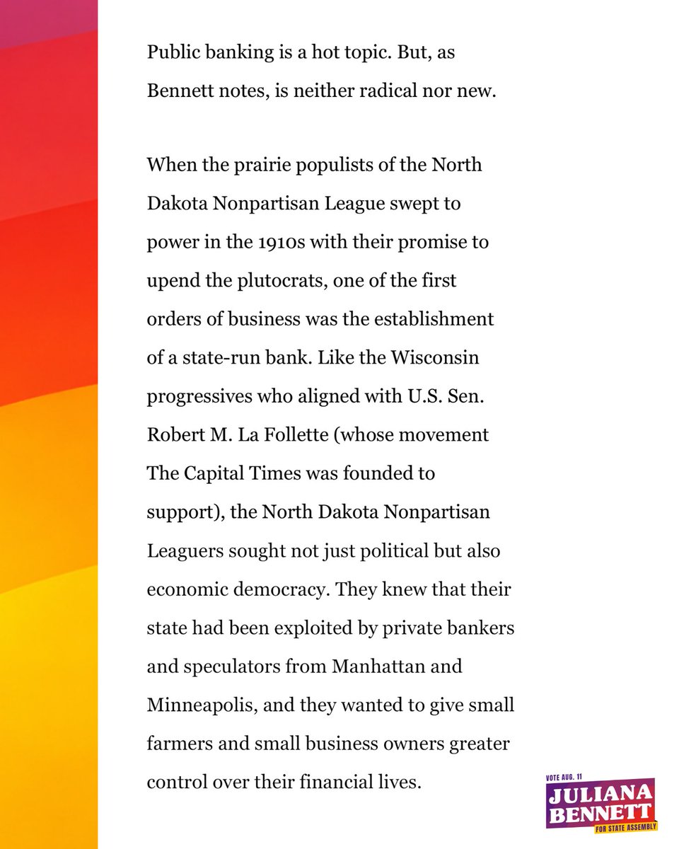 Juliana Bennett for the People tweet media