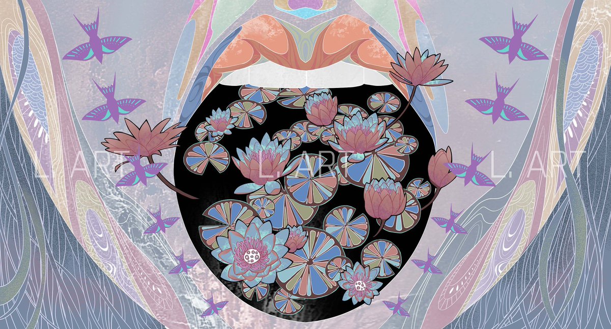 L_ART_4916's tweet image. 🪷🐦👄#illustration #illustrationart #art #artist #digitaldrawing #digitalart #digitalartwork #artwork #digitalpainting
