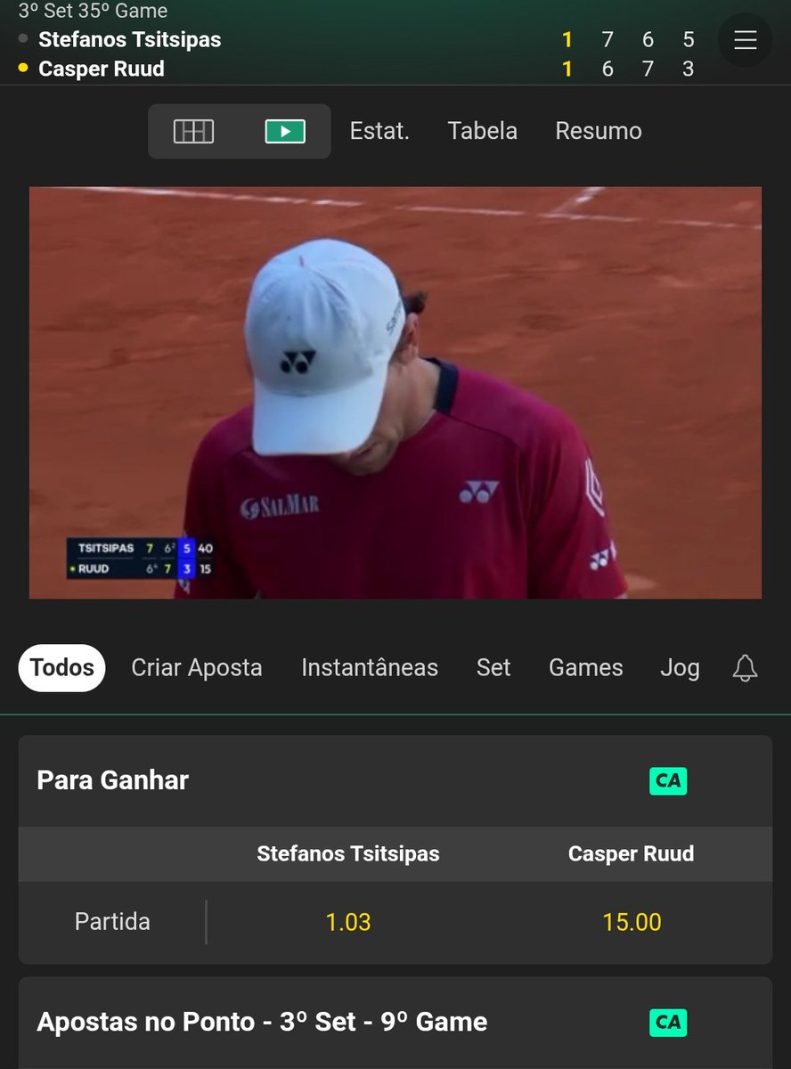 Stefanos Tsitsipas estava bem perto de vencer, Ruud está de volta 

#MMOPEN