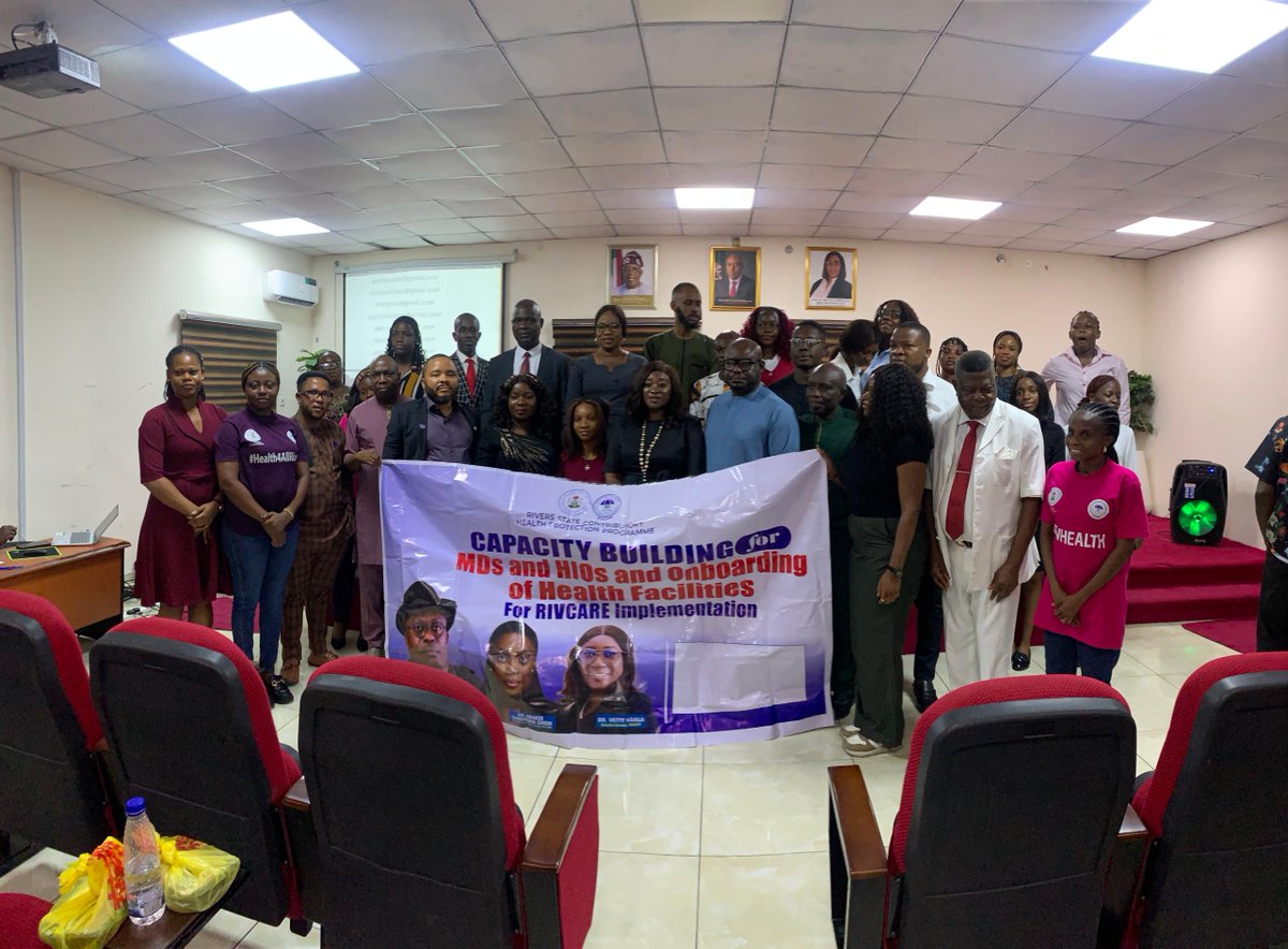 Rivers State Contributory Health Protection Prog tweet media