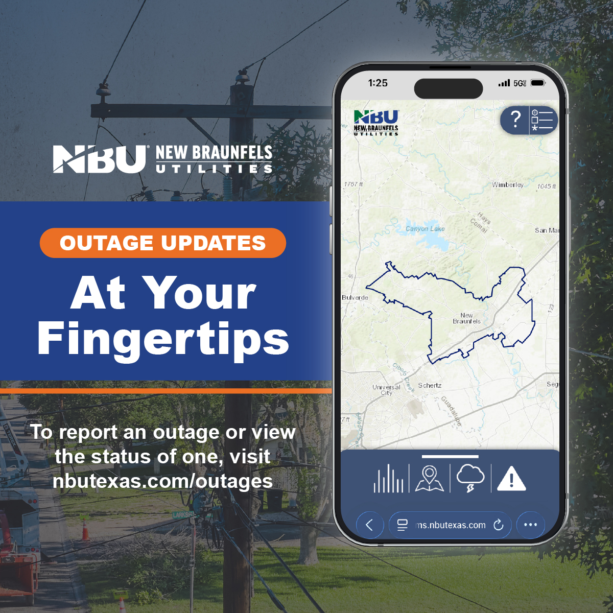 New Braunfels Utilities tweet media