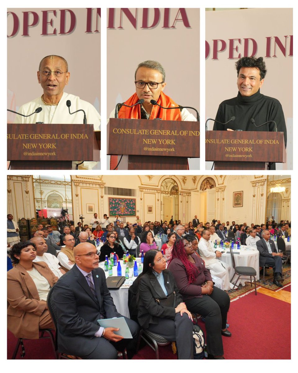 India in New York tweet media