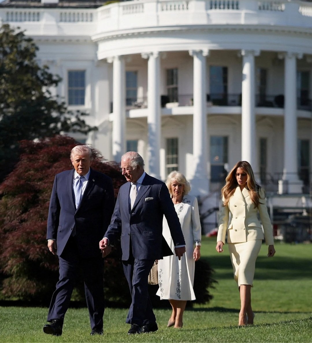 softtail65's tweet photo. In today's episode of The Twilight Zone Redux, we see a philandering adulterer with his mistress and a pedophilic adulterer with his mail order hooker strolling the grounds of one of Americas most sacred places. It's such an iconic episode that it's airing worldwide...🙄 https://t.co/kJUUQUfynh