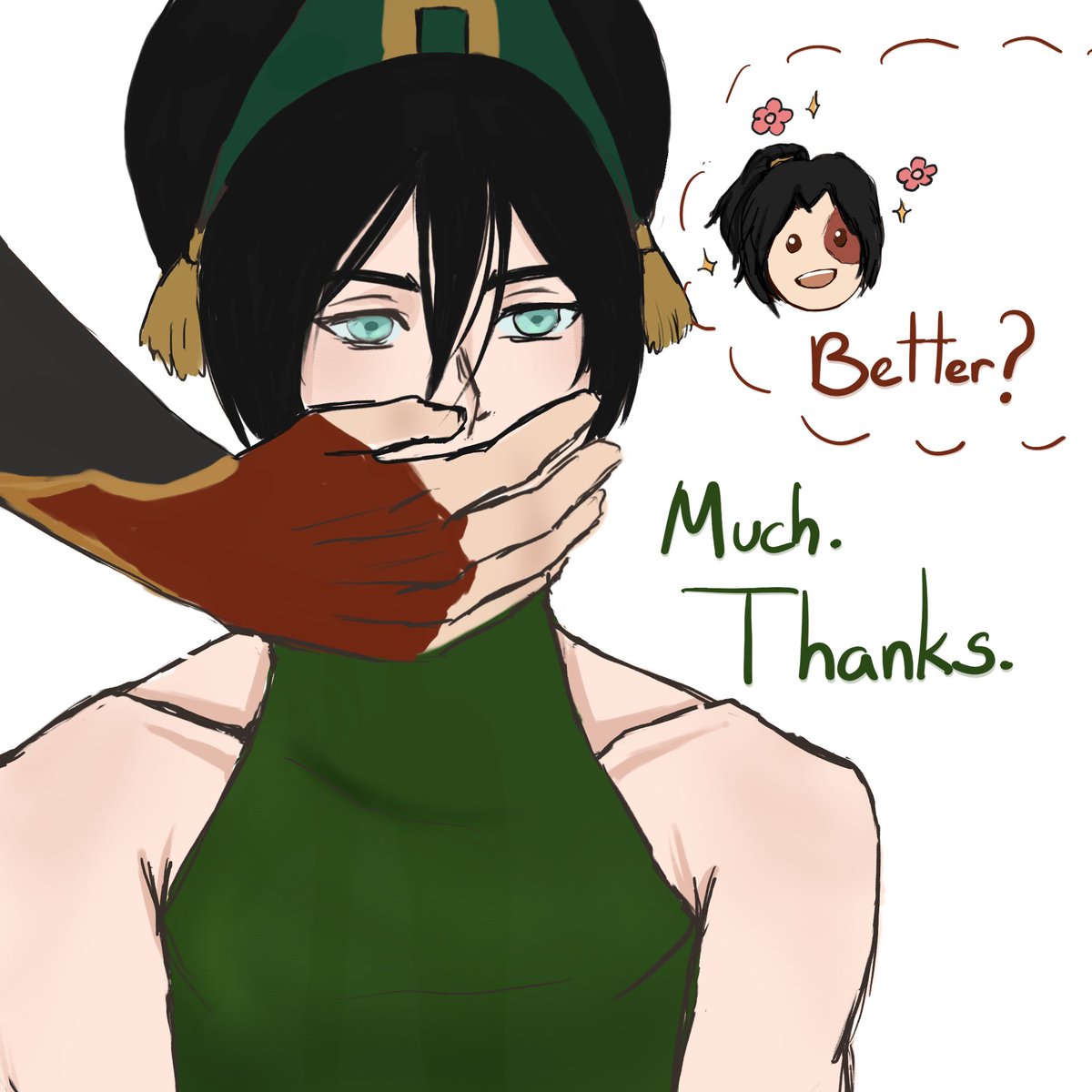 skyek88's tweet image. Toph needs to get more obvious I’m afraid (somehow) 
#zutoph #atla #avatarthelastairbender
