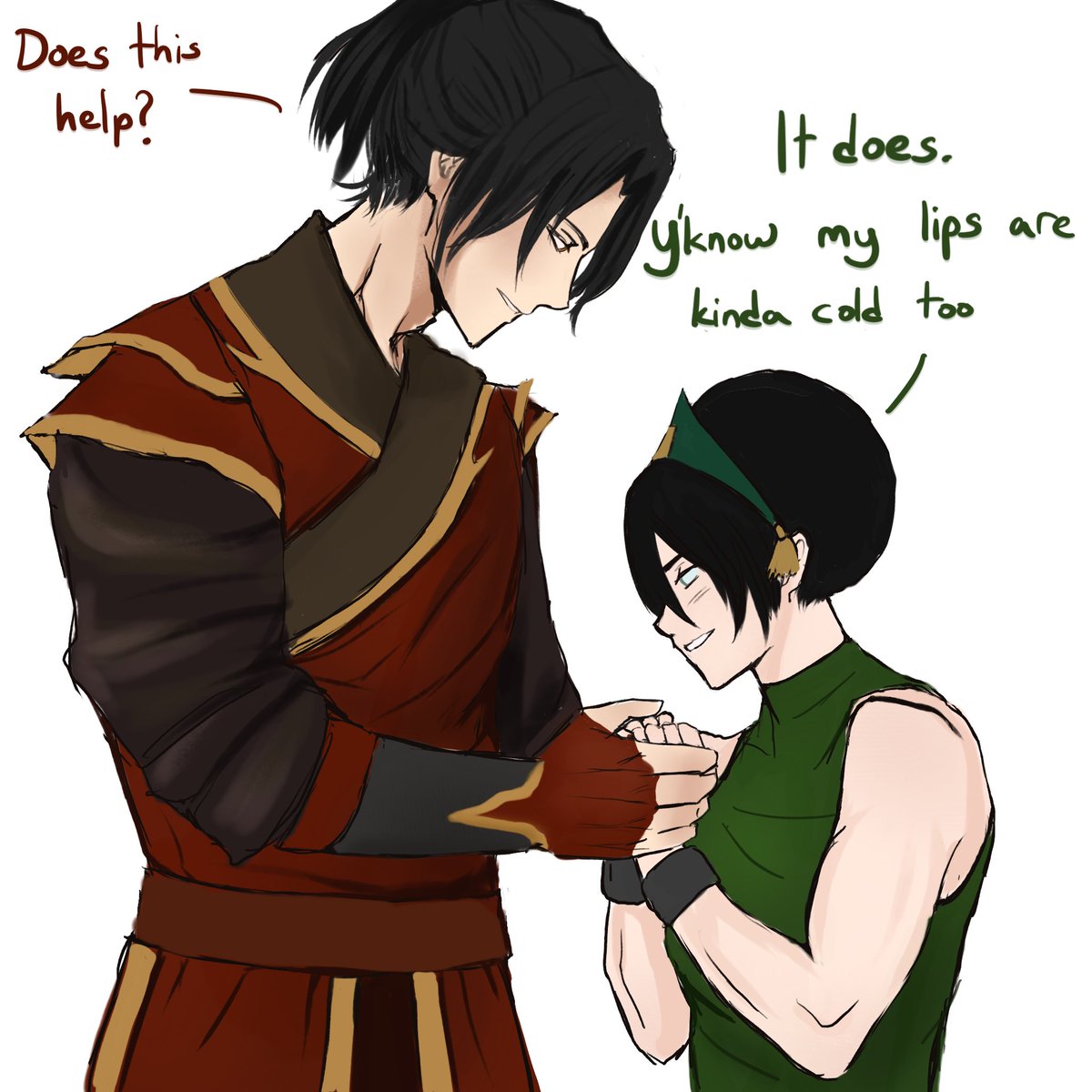 skyek88's tweet image. Toph needs to get more obvious I’m afraid (somehow) 
#zutoph #atla #avatarthelastairbender
