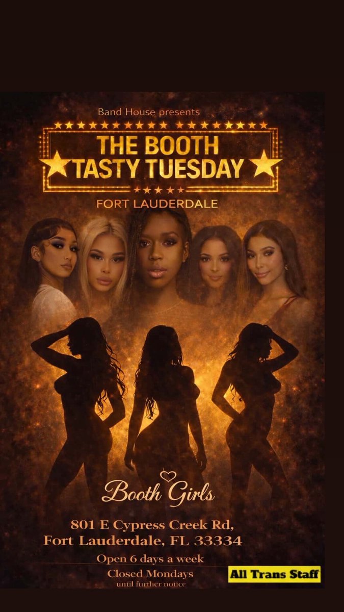 The BOOTH/BOBBY BAND HOUSE TRANS STRIP CLUB tweet media