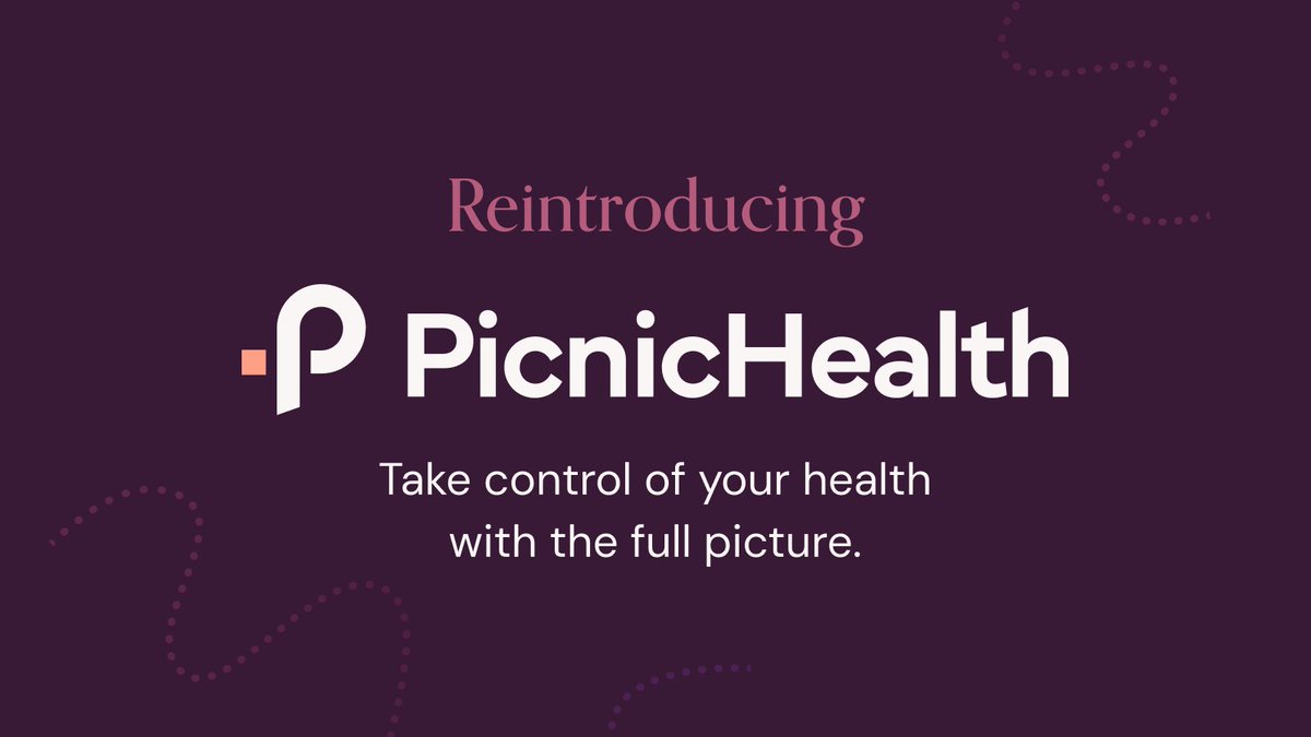 PicnicHealth's tweet photo. Big news. PicnicHealth is evolving. Today, we become @picnic_ai and each of our product lines finally has its own name. (1/5) https://t.co/6adziqAxbK