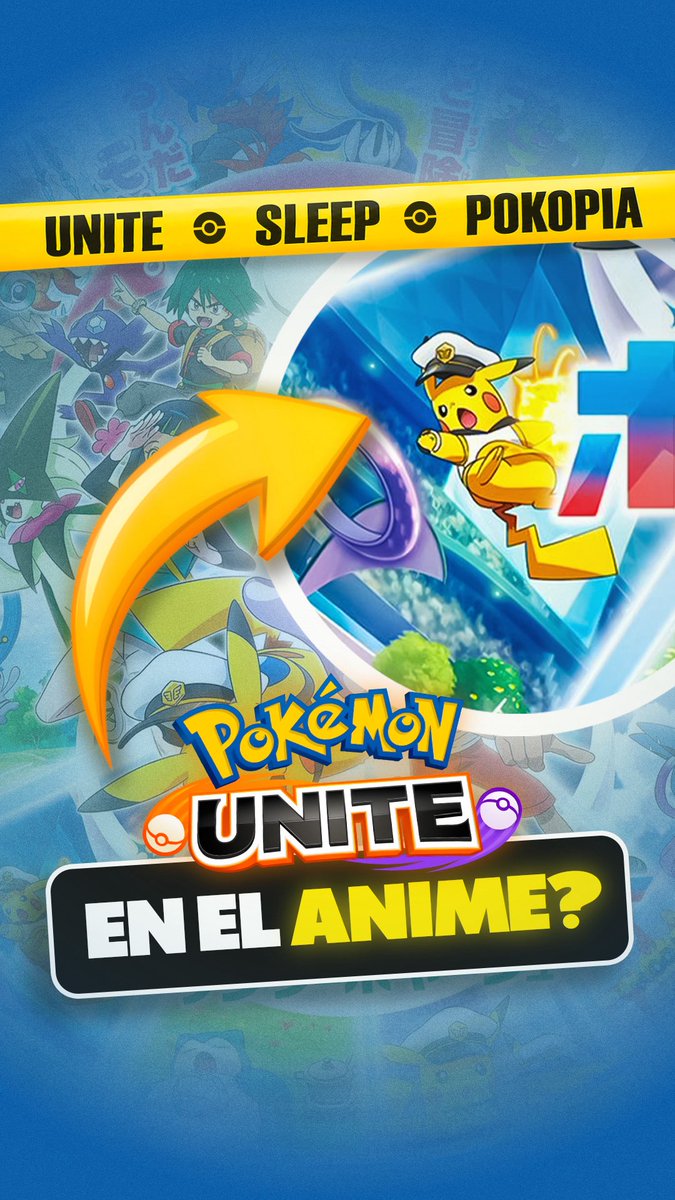CutoUnite's tweet photo. ¿Pokémon UNITE es finalmente CANON? 🟣🟠

El póster del nuevo arco del anime, "Wonder Voyage" incluye detalles que los jugadores de UNITE no pueden ignorar. 🏝️

¿Veremos por fin la Isla Aeos animada? 

Te dejo el link en el primer comentario 👇

#pokemonunite #anipoke #pokemon https://t.co/FA1id2b7Ix