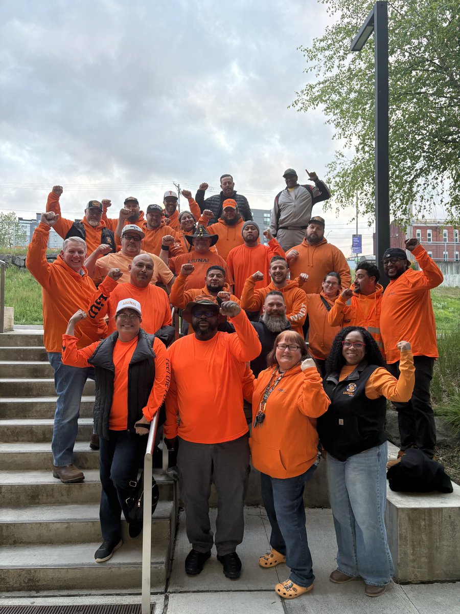 252Liuna's tweet photo. Thank you to everyone who showed up and showed Tacoma and Sound Transit the power of Laborers Rising! We packed the house with LiUNA! members from Locals 252 and 242, and the energy in the room made it clear: when labor stands together, we are unstoppable. https://t.co/5S2MZFfOxm