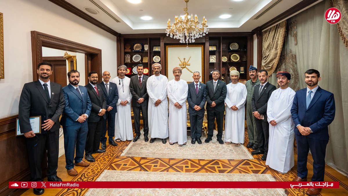 🔺استقبل سعادة عبدالله بن ناصر الرحبي سفير سلطنة عُمان المعتمد لدى جمهورية  مصر العربية وفد ولاية #صلالة_مركزا_للمرونة عالمياً وذلك عقب تسلم شهادة الاعتراف  ضمن برنامج “جعل المدن قادرة على الصمود 2030 (MCR2030)”