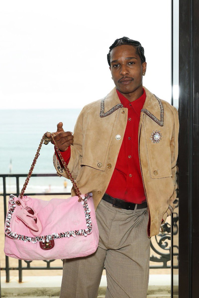 ????| A$AP Rocky at the Chanel's Cruise 2026/27 in Biarritz, France.