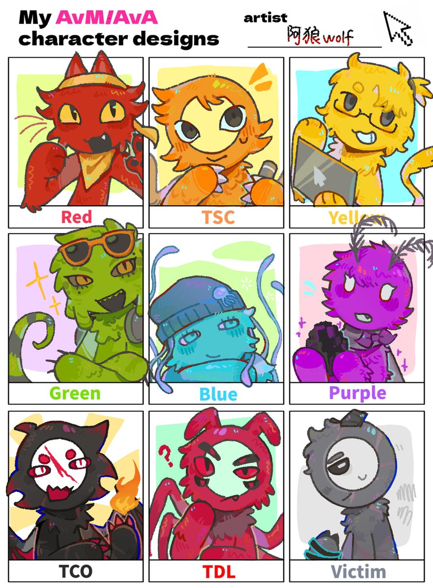 AAAwolfxwx's tweet image. (=ﾟДﾟ=)#alanbecker #ava #avm 
It‘s very fun to draw! Thanks to nat🫱🏻‍🫲🏻