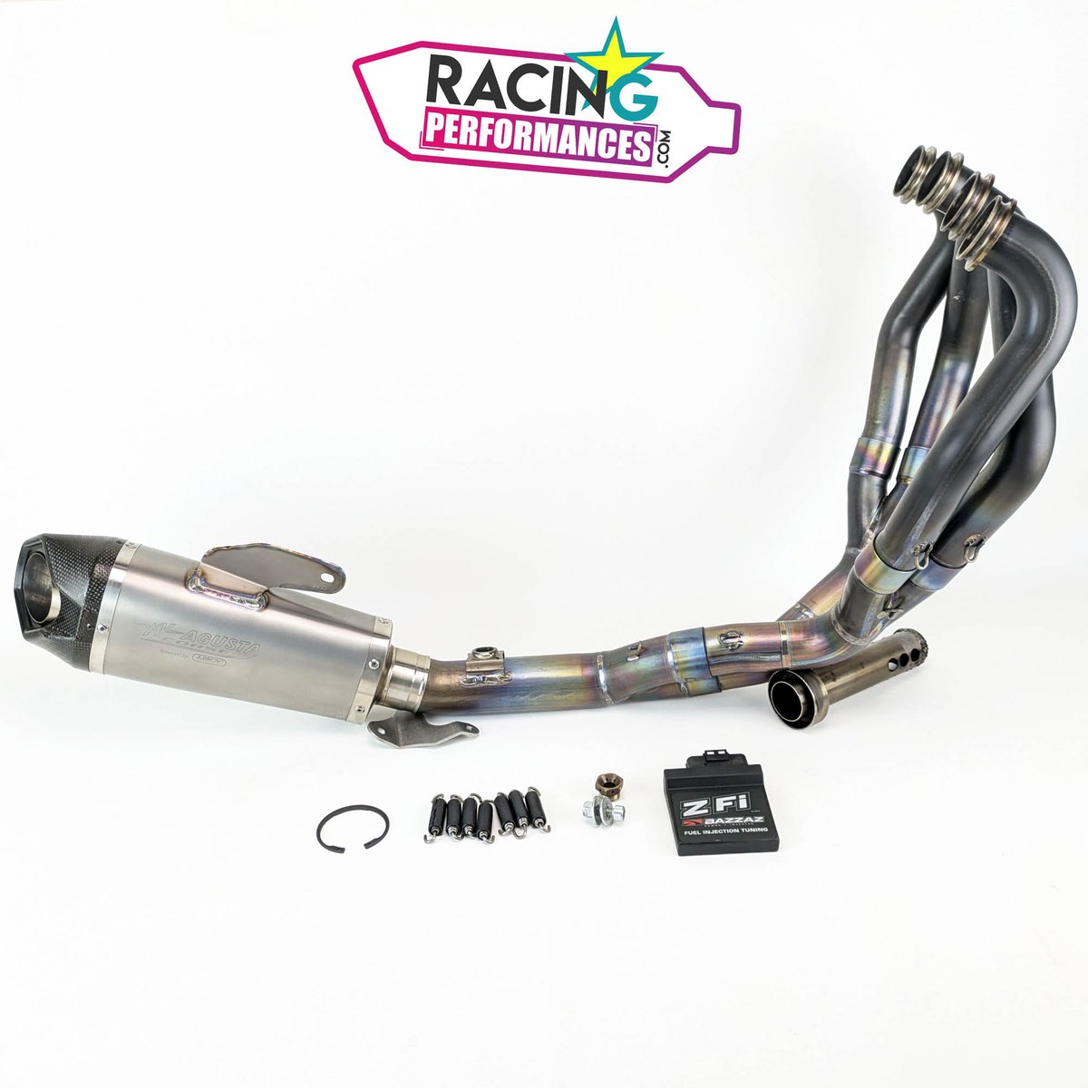 RacingPerfs's tweet image. #ARRIVAGE 🔥 Ligne #Arrow #Cannonball full titane pour #MvAgusta brutale 750 910 920 1078 990 1090 2009-2014.
➡ Ligne #MvCorse d'#Occasion EXCELLENT ÉTAT: FOURNIE AVEC BOITIER BAZZAZ.
💸910€ d'économie ! | Paiement CB 3X SANS FRAIS | Envoi offert⬇️

racingperformances.com/ligne-complete…
