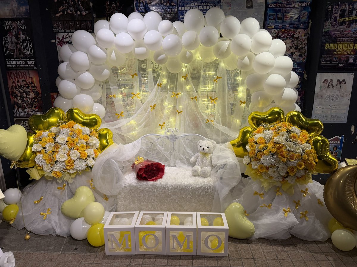 mashushu624's tweet image. 『生駒もも生誕祭 2026~この夢が覚めても君と！~』

推しの初めて生誕祭🟡
ほんとに最高の空間、時間になったなと☺️
準備して頂いた皆様、ご来場くださった皆様、演者の皆様、スタッフの皆様、本当にありがとうございました。
#生駒もも
#image