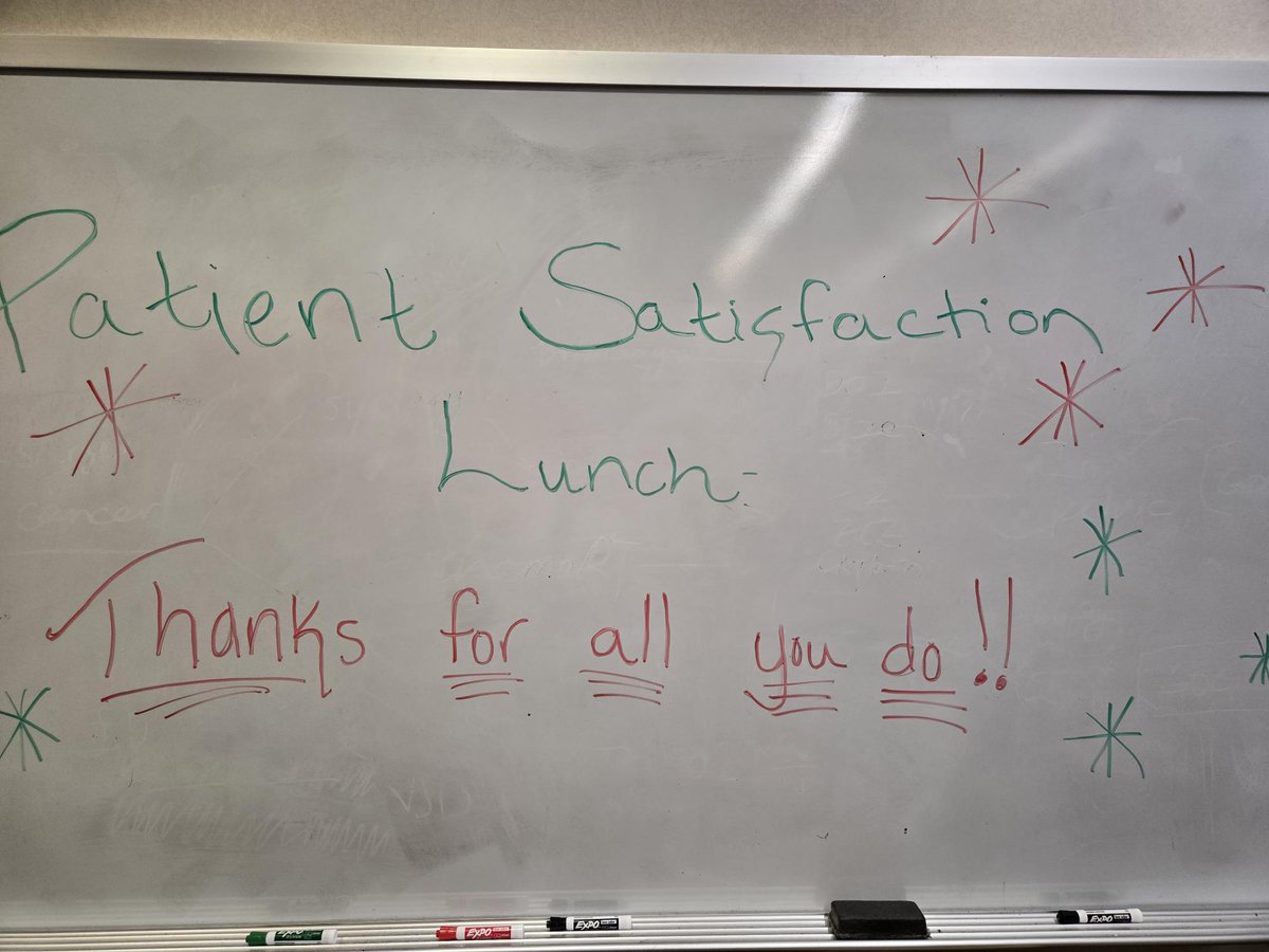 IowaRadOnc's tweet photo. We’re incredibly honored to be recognized with the Outstanding Patient Experience Team Award for the 5th year in a row!

A big thank you to the Office of the Patient Experience for the delicious lunch and for celebrating our team’s commitment to compassionate care. https://t.co/DSpmahvQNh
