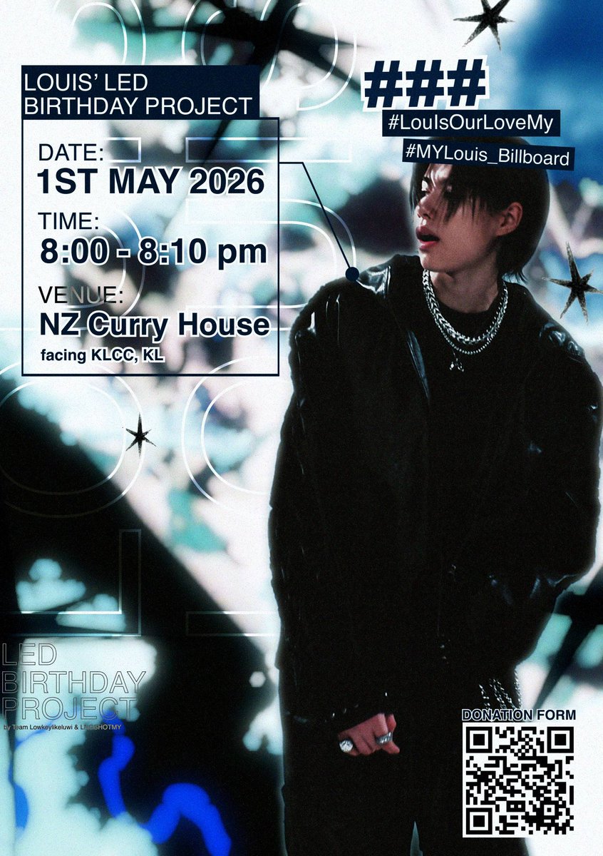 LNGSHOTMY's tweet photo. ΛΛπ’Φ΄ΰ»βπβ LOUIS' BIRTHDAY EVENT HAPPENING IN MAY LATEST UPDATES THREAD BY LNGSHOTMYπ²πΎΛΛπ’Φ΄ΰ»βπβ https://t.co/A0LiclXd15