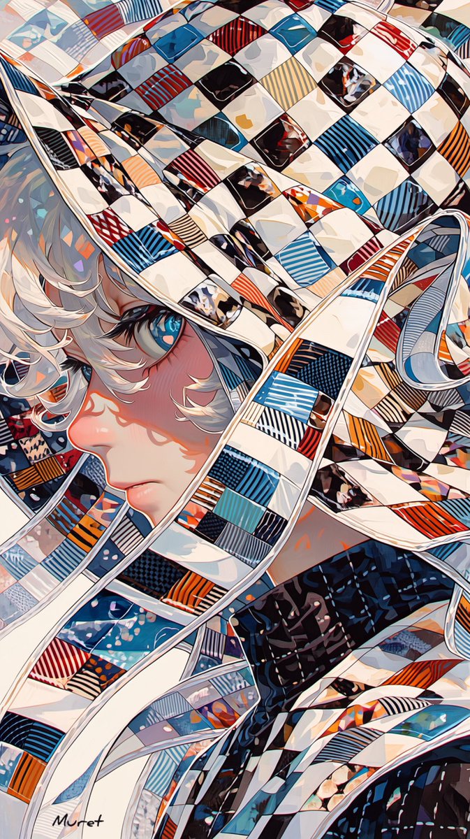 ArtMuret's tweet image. 継ぎはぎの記憶に眠る瞳
Eyes sleeping in patched memories

#模様物語 #muretart #AIart #AIイラスト