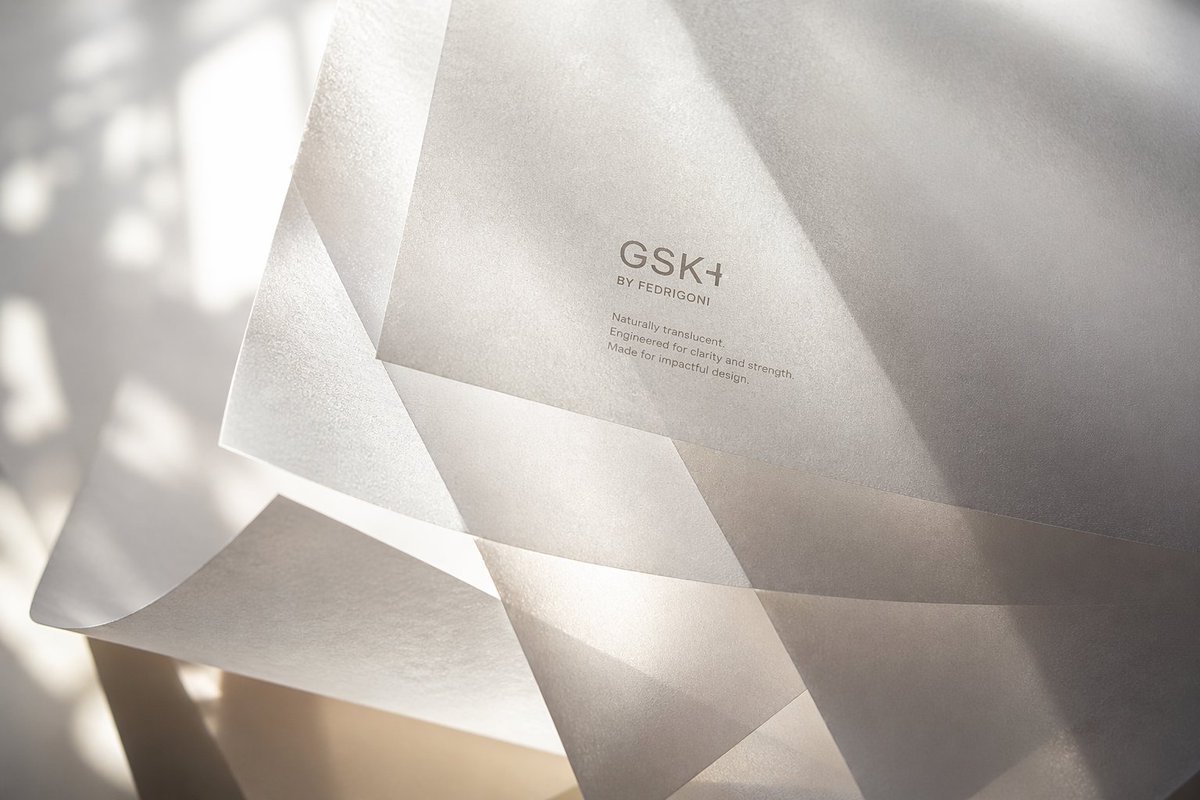 AstroPaper's tweet photo. Translucent layers create depth, intrigue, and a moment of discovery, the kind that makes someone stop and take a closer look. GSK+ from Fedrigoni brings that idea to life with high transparency, strength, and a more natural, OBA-free look. #PaperMatters  #PaperLove https://t.co/837mAfHTpU